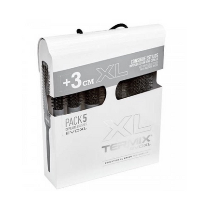 Maletín x5 Cepillos de Cabello Evolution XL