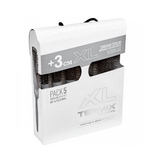 Maletín x5 Cepillos de Cabello Evolution XL